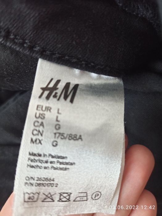 Футболка для вагітних h&m, джинси для вагітних h&m L 175  см