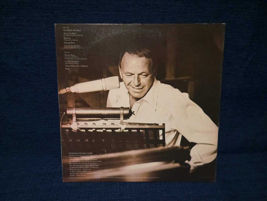 Винил Frank Sinatra - Ol' Blue Eyes Is Back (1973)