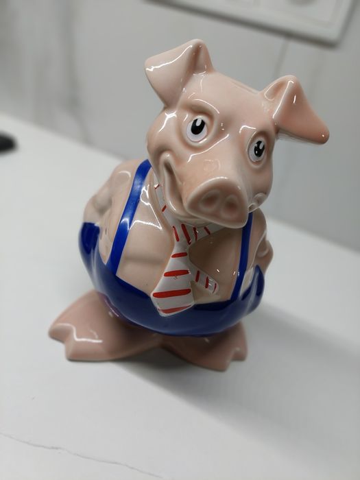 Wade NatWest Piggy Maxwell – vintage skarbonka z Anglii