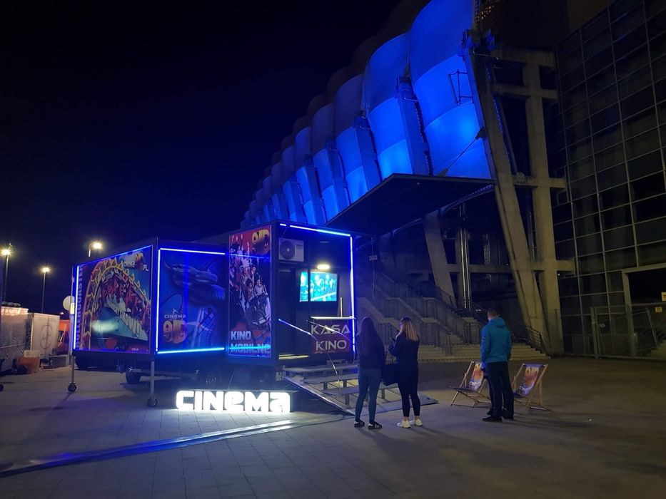 Kino 9D Wynajem atrakcja na imprezy/ firmowe/ dni miasta/ / dożynki