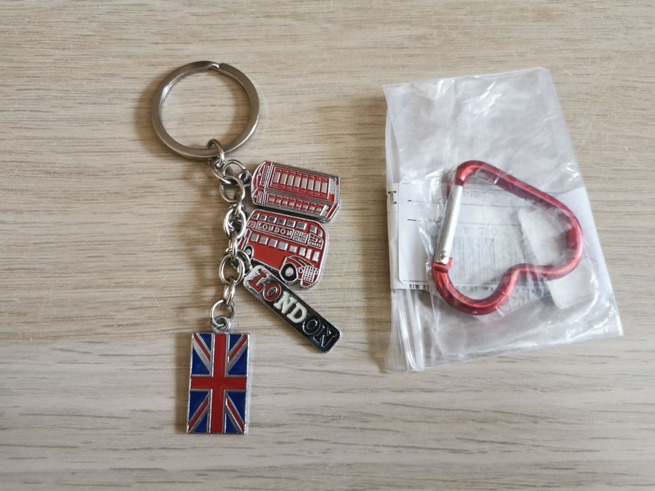 Brelok do kluczy Londyn autobus UK serduszko
