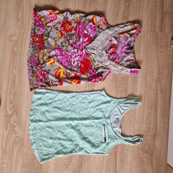 Zestaw 2 topów, New Yorker, Bershka, r.XS