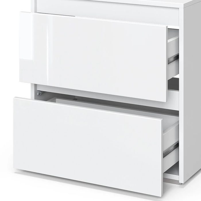 Szafka podumywalkowa Vicco Majest 60,2 x 62,1 cm – biała wysoki połysk