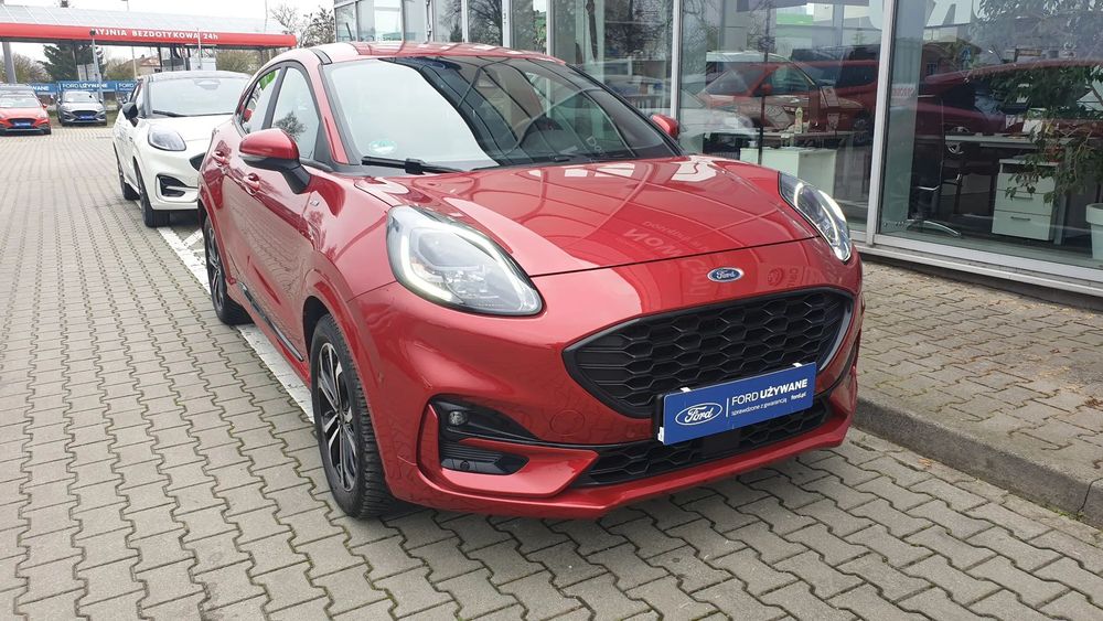 Ford Puma 1.0 Mhev 125 Km, 29 Tys Km, I Wł, Serwis Aso, Dealer