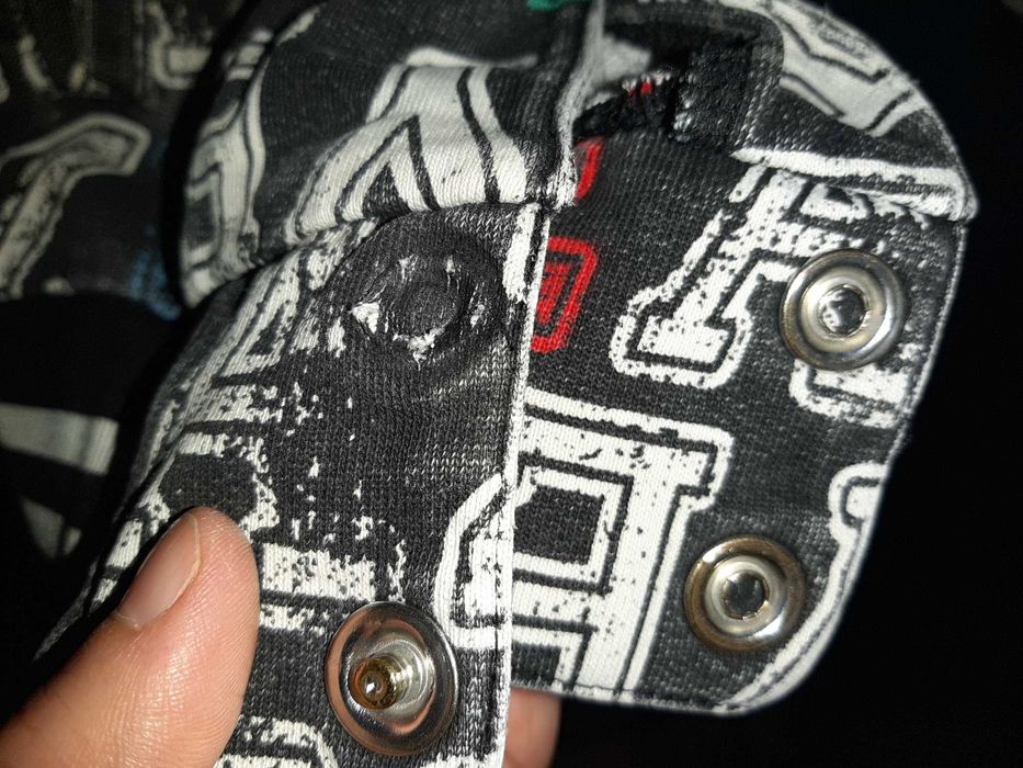 Bluza bejsbolowa, na zatrzaski, 146/152