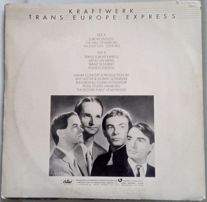 Vinil LP  Kraftwerk - Trans Europe Express