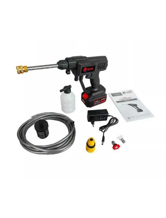 Аккумуляторная мойка высокого давления Edon UPW-21A в кейсе/Комплект