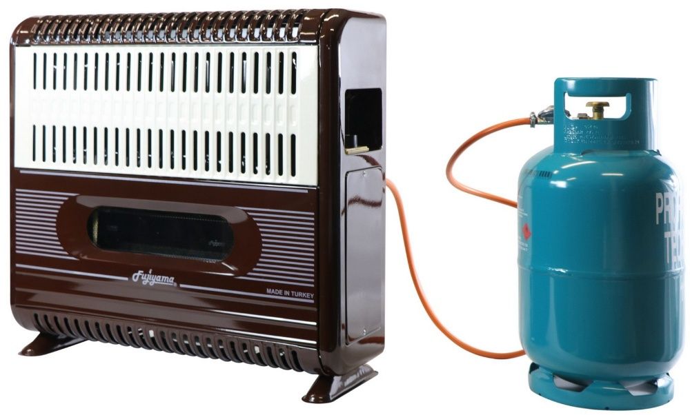 Grzejnik gazowy, ogrzewacz, piecyk FUJIJAMA FHS 11000 F wentylator