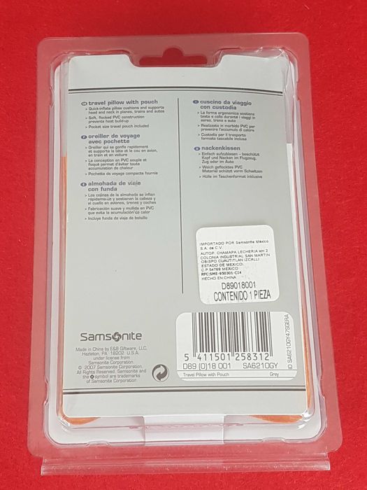 Samsonite Almofada insuflável de viagem