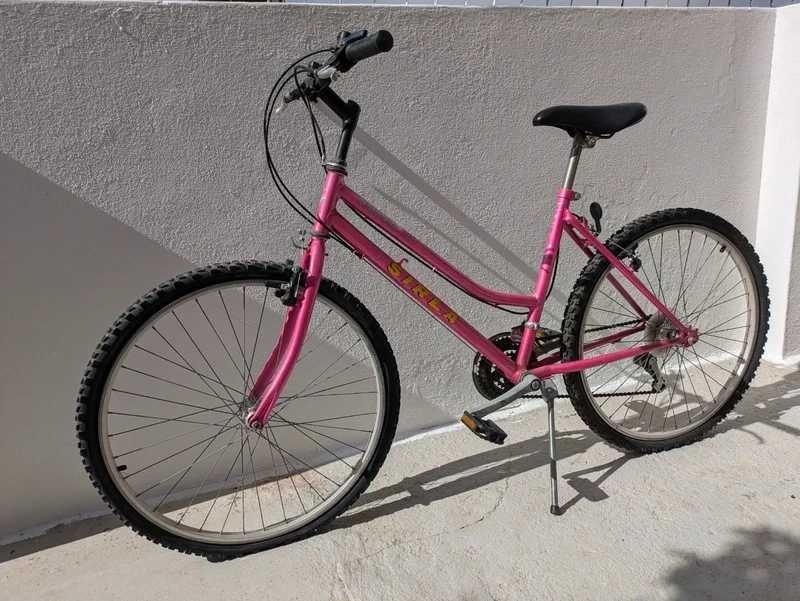 Bicicleta Lilás