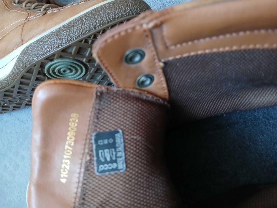 Ecco Chase botki buty skóra r. 41
