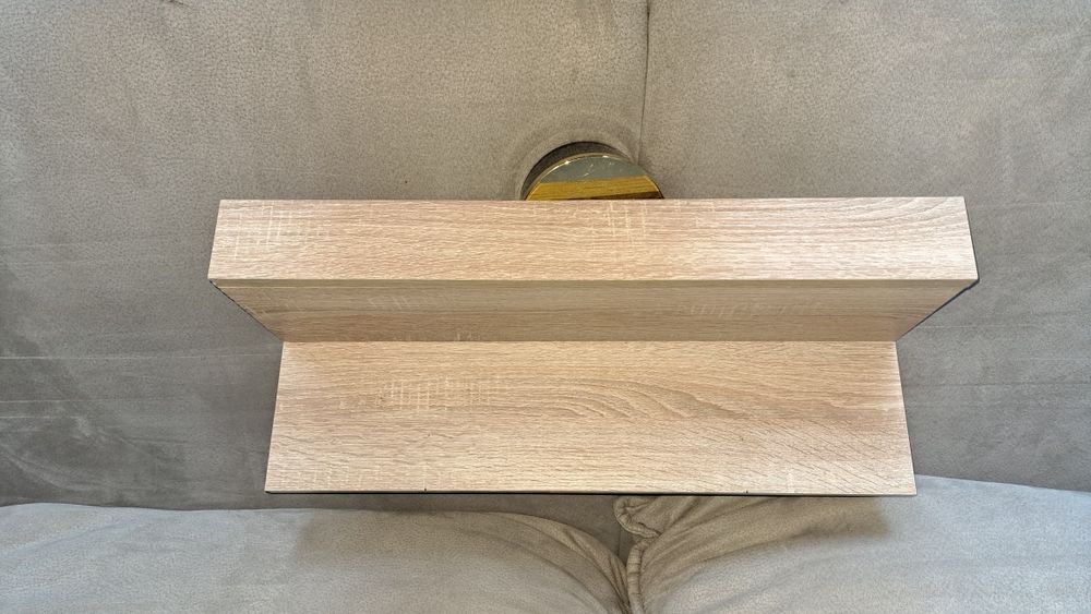 Półki wiszące dąb sonoma