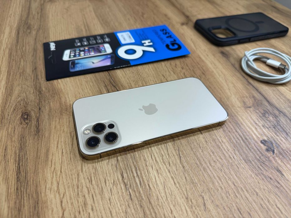 Okazja! Iphone 12 Pro Złoty ! Gwarancja ! Super Stan! Kondycja Baterii 100%!