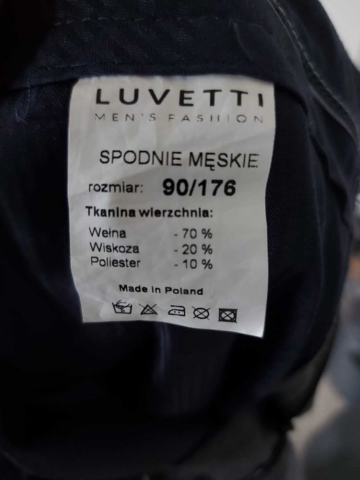 Garnitur męski szary