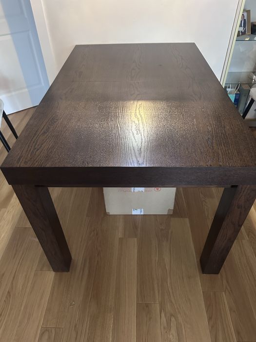 Stół fornirowany 140x90 wkladki 2x50cm