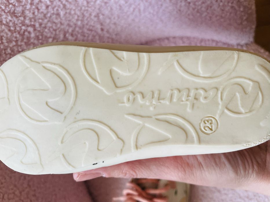 Кеды ботиночки кожа naturino 23 р