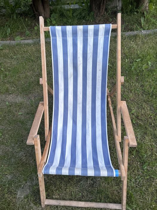 Lezaki plazowe drewniane regulowane - cena za 2szt