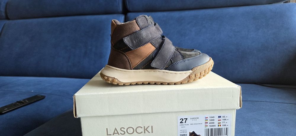 Buty jesienne ocieplane 27 jak nowe rozmiar 27 lasocki27