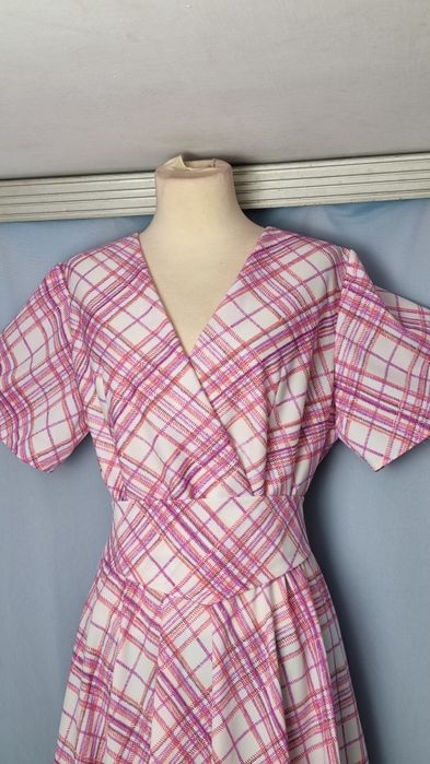 Sukienka letnia w kratkę roz. 38/40/42