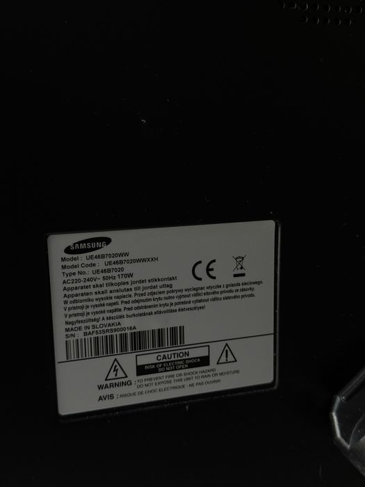 Telewizor Samsung 46 cali