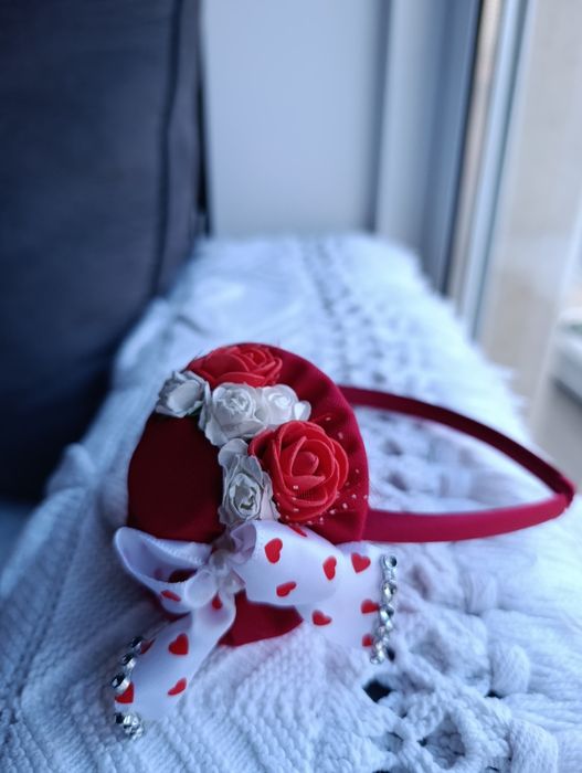 Bandolete infantil vermelha