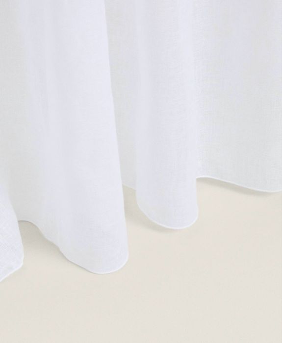 Cortina Linho Largura Dupla Opacidade Baixa