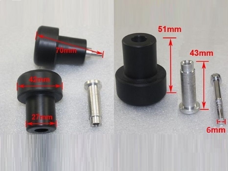 Cogumelos deslizadores de protecção - CBR1100XX