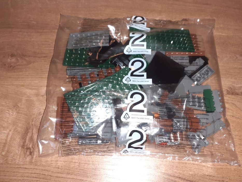 NOWY, niepełny zestaw LEGO kingdoms 7947 prison tower rescue cas442