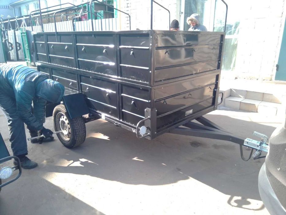 Міцний Причіп ПА 2500/1300/450 Виробник.Доставка. Документи