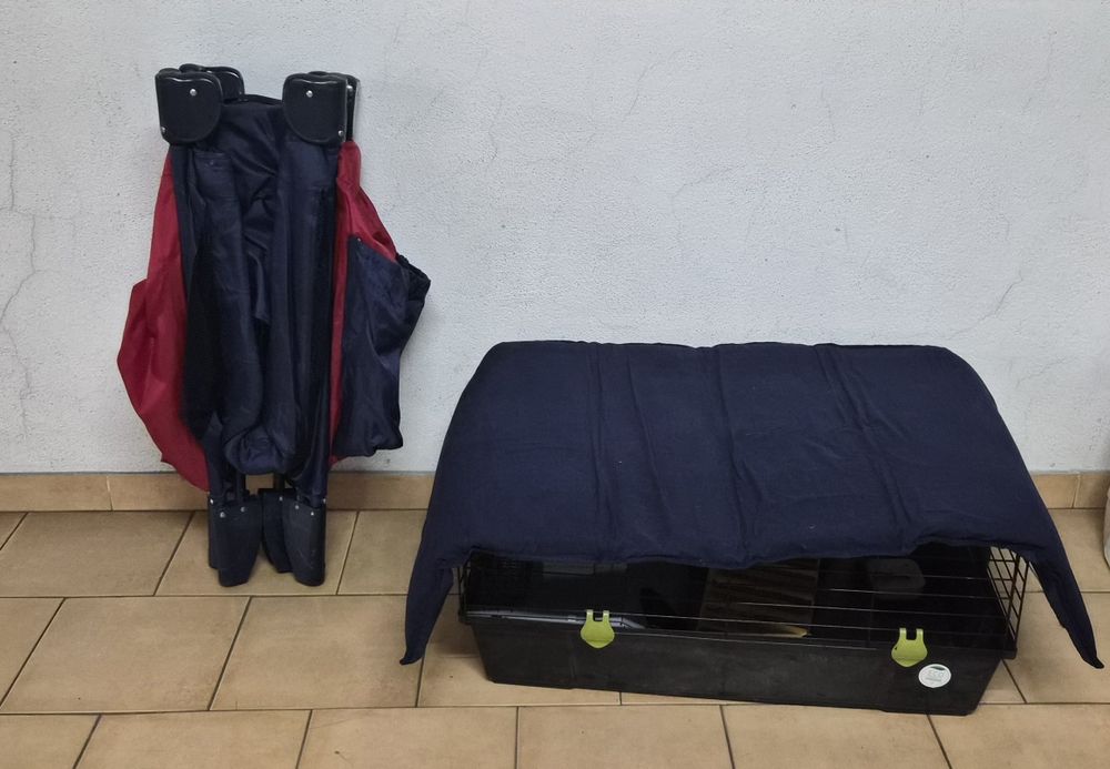 Cama de Viagem para Bebé Criança Dobrável com Saco