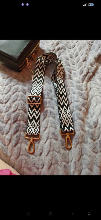 Portfel na pasku parcianym