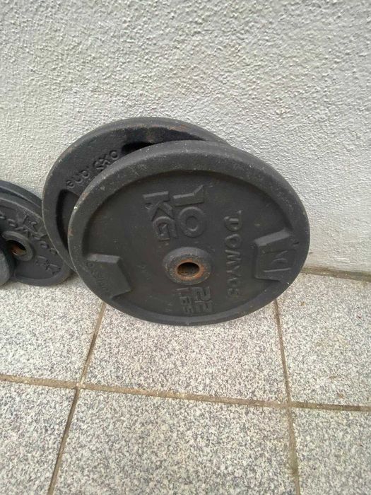 Halteres variados para musculação