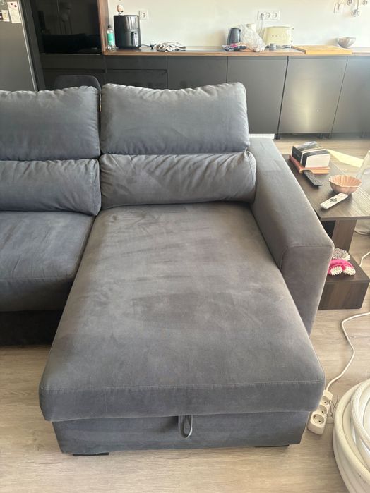 Sofá Chaise Longue Gato Preto