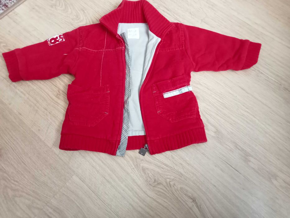Kurtka mini man r.74+czapka