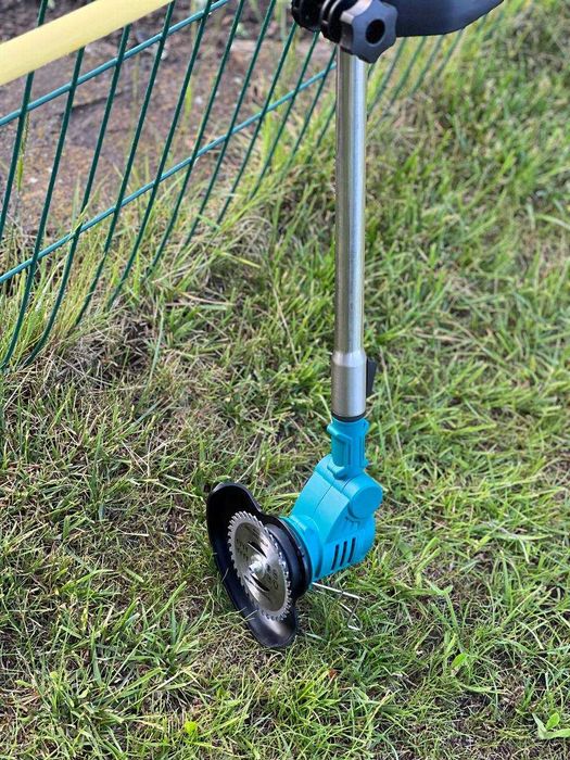 Электрический аккумуляторный триммер makita газонокосилка + 2️⃣ АКБ