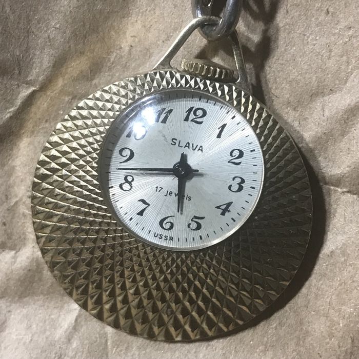 Часы Слава Slava кулон годинник