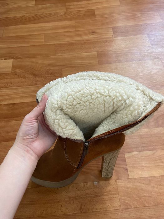 Зимние полусапожки
