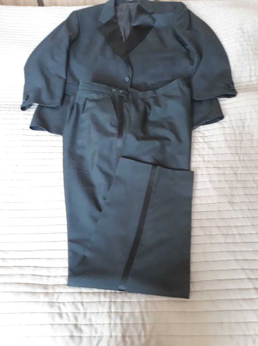 Smoking, lakierki, komplet na mężczyznę XXXL