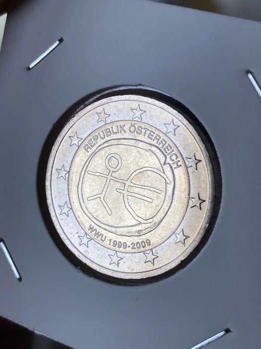 Moedas 2€ Comemorativas da Áustria