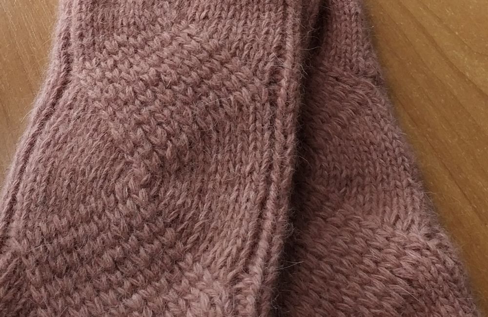 Варежки, ангора, ширина 8-9cм