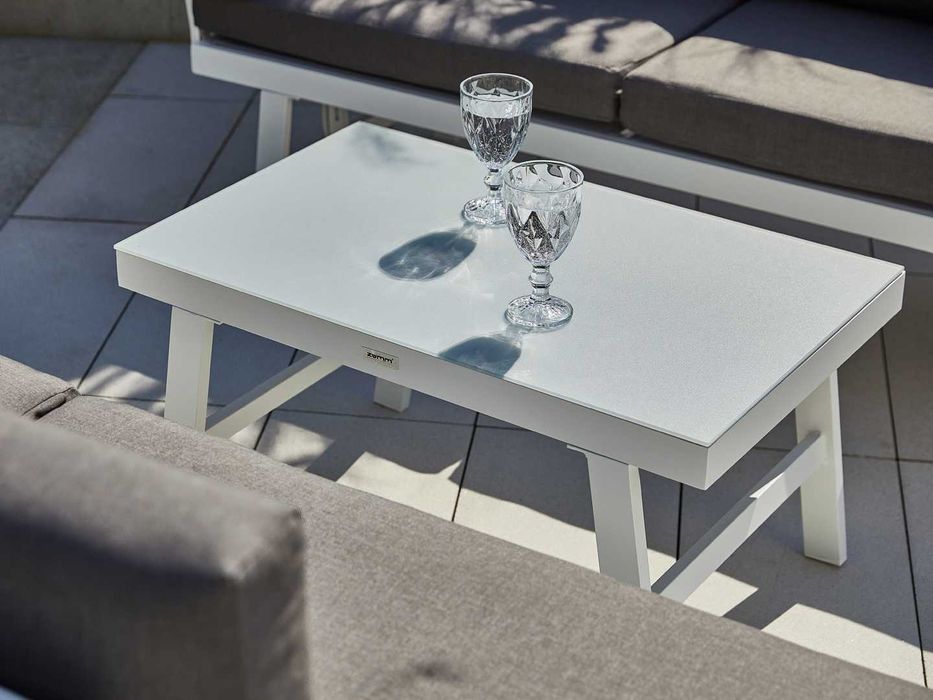 -60% Zestaw mebli ogrodowych ZUMM: MASCA biała