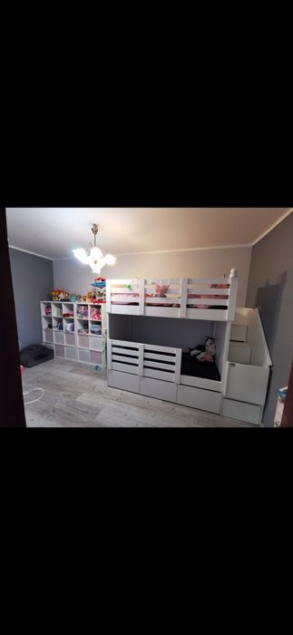 Łóżko piętrowe 90x180