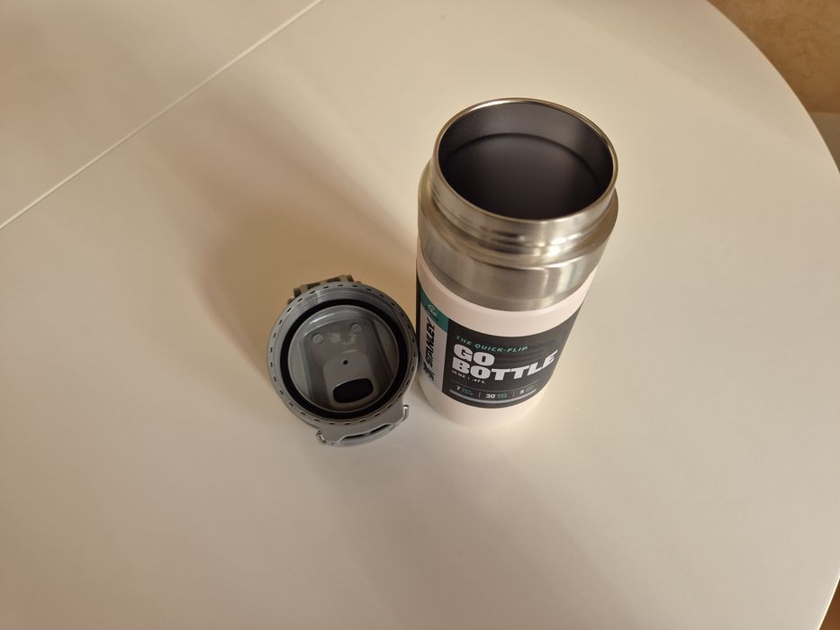 Термокружка Stanley GO Bottle Quick Flip 0.47л Rose Quartz термос