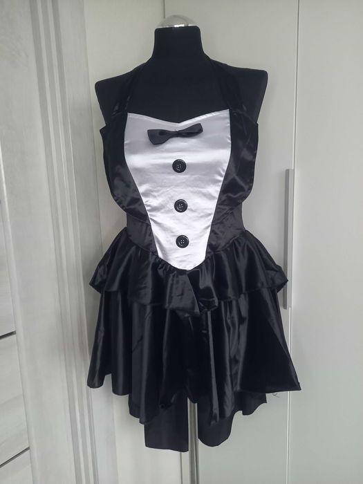 Костюм плейбой playboy жіночий плаття сукня платье кролик розмір L M