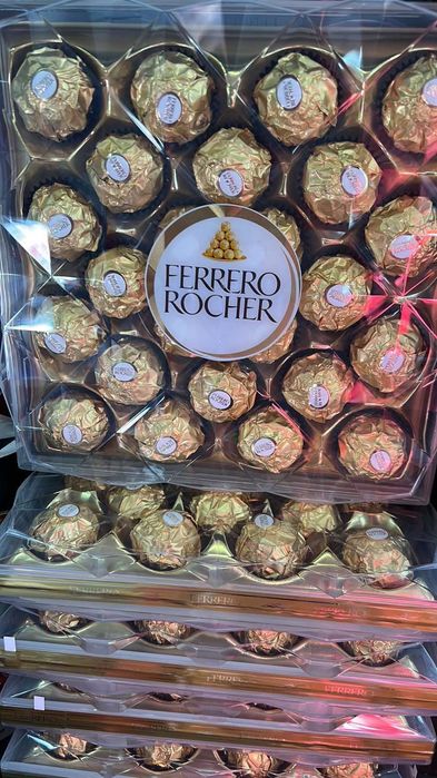 Асортимент Ferrero Rocher, Kinder, NUTELLA,MILKA: 50 грн. - Продукти ...