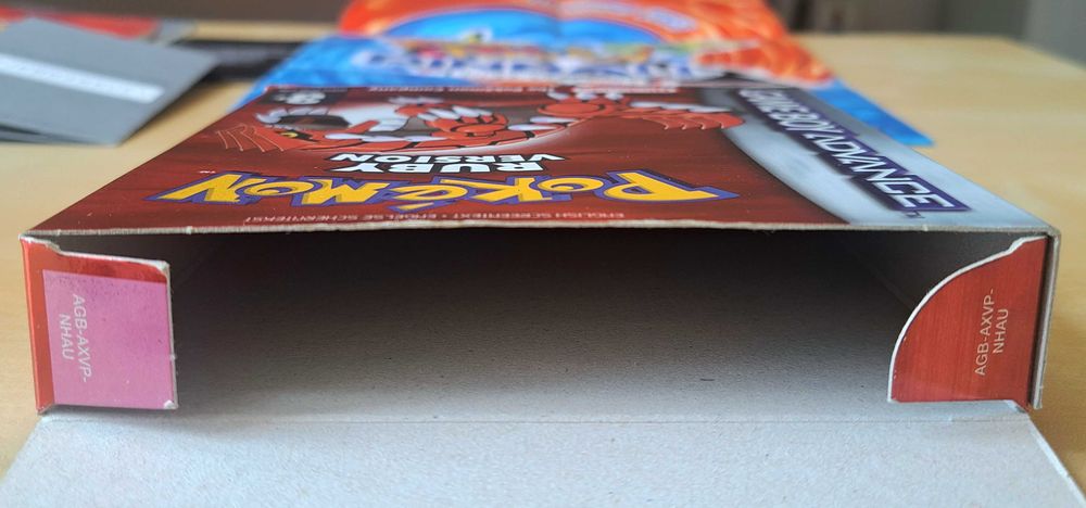 Pokémon Ruby GBA (BOX & INSERTS ONLY) - Edição PT Collector + “VIP” + Poster