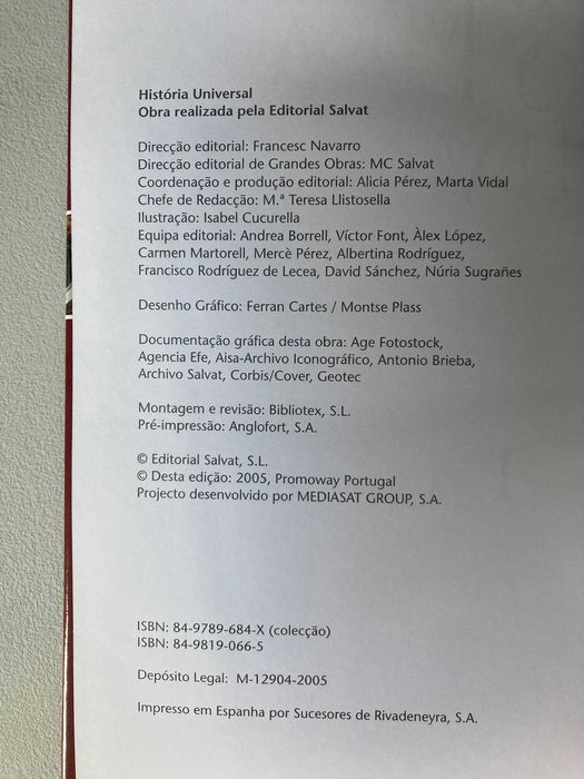 História Universal - Volumes 1 + 6 + 13