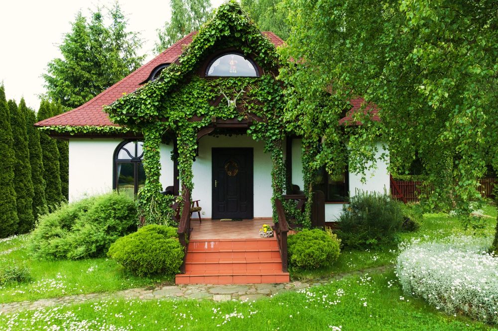 Domek całoroczny nad jeziorem na Mazurach. GIL Mały.