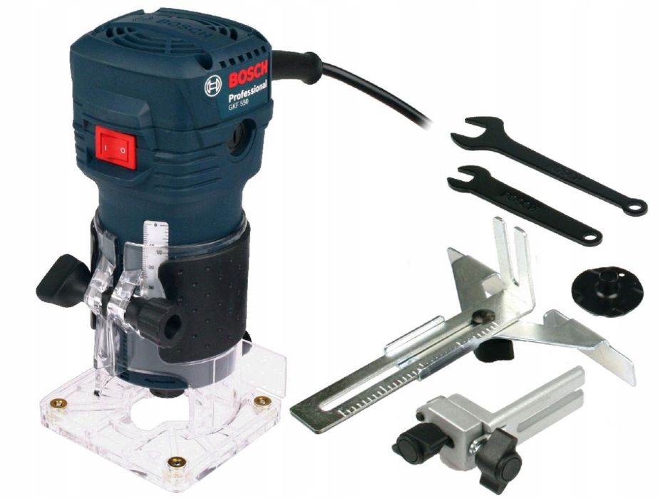 BOSCH Frezarka Krawędziowa Osprzęt 550 W