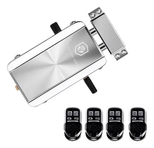 Zamek do drzwi z 4 pilotami i APP